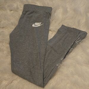 Nike Kids Charcoal Gray Sweatpants